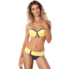Brigitt C Yellow 1 dwuczesciowy stroj kapielowy