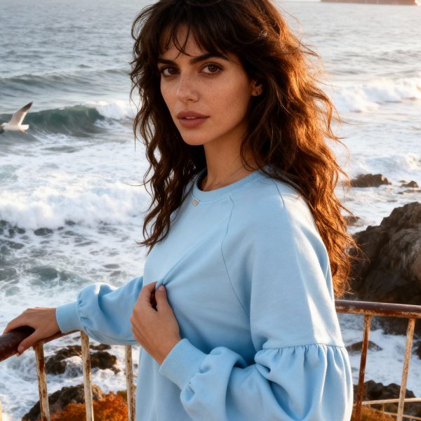 bluza baby blue z bufiastymi rekawami 1 niebieska blekitna dres damski elegancka bluza 2 bluza baby blue z bufiastymi rekawami 1 niebieska blekitna dres damski elegancka bluza 2