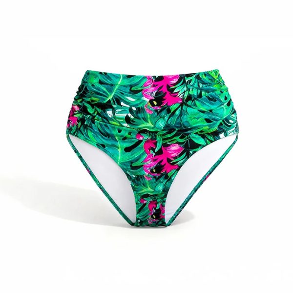 BIKINI Z WYSOKIM STENEM 2026 W LIŚCIE W KWIATY HAWAJSKIE NA LATO WYSZCZUPLAJĄCE BRZUCH BIKINI Z WYSOKIM STENEM 2026 W LIŚCIE W KWIATY HAWAJSKIE NA LATO WYSZCZUPLAJĄCE BRZUCH