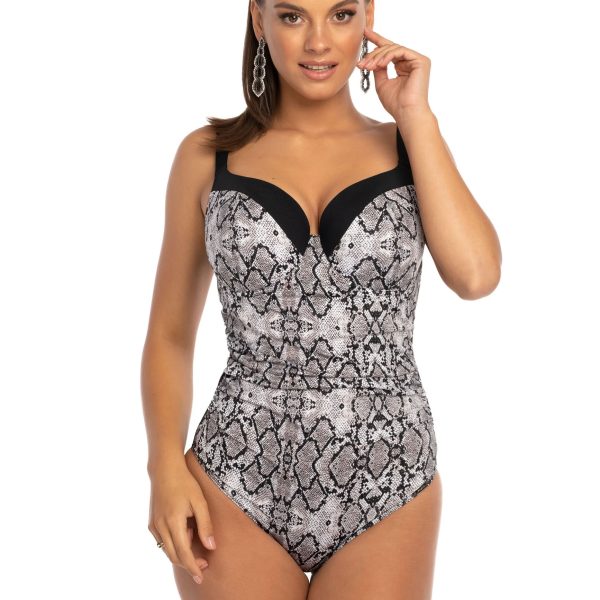 Modelujący jednoczęściowy wyszczuplający kostium kąpielowy Leila (2) Modelujący jednoczęściowy wyszczuplający kostium kąpielowy Leila (2)