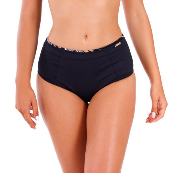 Panties loren 1 b1 high-waisted swim panties for a large belly, slimming, Polish manufacturer lavel 2023 front