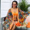 kimono n12 sukienka narzutka plazowa polski producent lavel plus size 2023 plener
