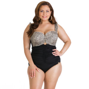 Anastazja o f7 jednoczesciowy wyszczuplajacy kostium kapielowy w panterke seksowny plus size dla puszystych na duzy biust lavel 2024 2