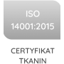 ISO certyfikat tkanin LAVEL