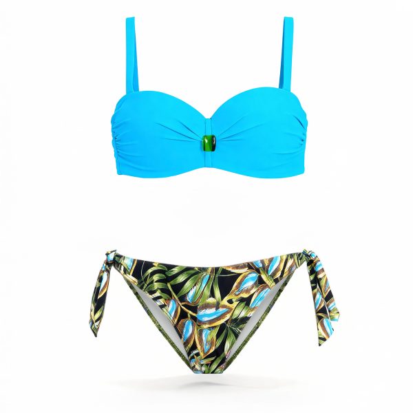 bikini dwuczęściowy kostium kąpielowy damski modny 2)