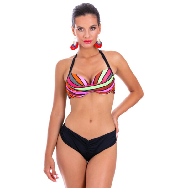 LATOJA VMN PS32 two-piece push-up swimsuit tied at the neck for small breasts and classic panties, Polish manufacturer lavel 2023 (4 of 9)