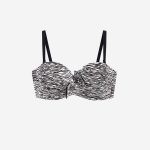 bikini czarno białe dla małego biustu biustonosz kąpielow dwuczęściowy kostium kąpielowy dwuczęściowe stroje kąpielowe czarno białe w zeberkę dla małego biustu poslkie bikiniekskluzywna marka (1)