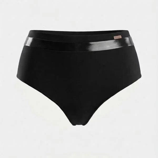 czarne oxana z wysokim stanem bikini