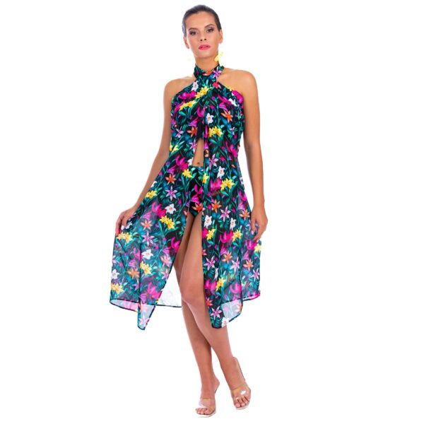 парео b5 накидка великих розмірів пляжна сукня лак виробник lavel 2024 03