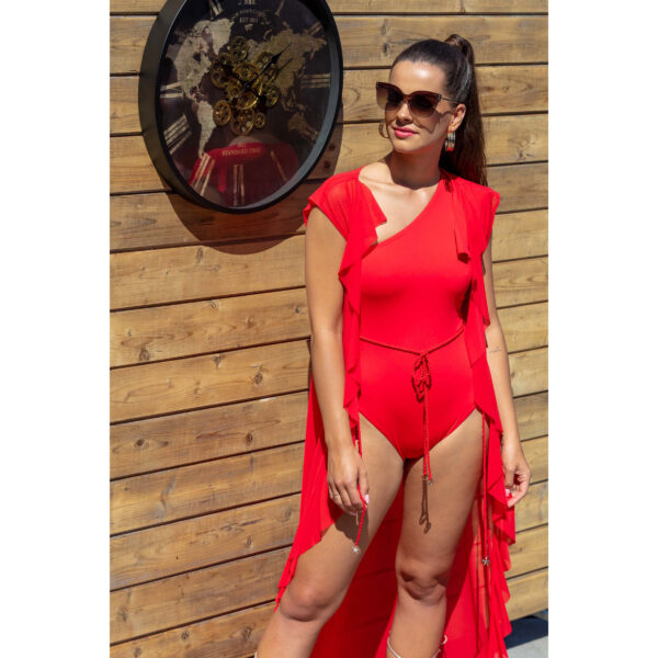 Gaja Sandia Довге пляжне плаття чохол на купальник парео чохол на великий купальник lavel Польський виробник LAVEL 2024(2)