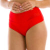 majtki z wysokim stanem paris sandia czerwone z siateczka wyszczuplajace brzuch seksowny stroj kapielowy dol od bikini wyszczuplajacy kostium kapielowy lavel 2024(7)