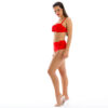 majtki z wysokim stanem paris sandia czerwone z siateczka wyszczuplajace brzuch seksowny stroj kapielowy dol od bikini wyszczuplajacy kostium kapielowy lavel 2024(9)