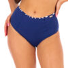 LOREN T5 dwuczesciowy kostium kapielowy plus size na duzy biust granatowy z wysokim stanem dla duzego brzucha wyszczuplajace bikini lavel 2024 12