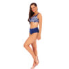 LOREN T5 dwuczesciowy kostium kapielowy plus size na duzy biust granatowy z wysokim stanem dla duzego brzucha wyszczuplajace bikini lavel 2024 6