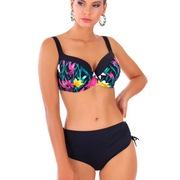 LOREN 2 B5 stroj kapielowy dwuczesciowy z miekka miska piankowa na duzy biust i majtkami z wysokim stanem i sciagaczami na bokach polski producent (2) LOREN 2 B5 stroj kapielowy dwuczesciowy z miekka miska piankowa na duzy biust i majtkami z wysokim stanem i sciagaczami na bokach polski producent (2)