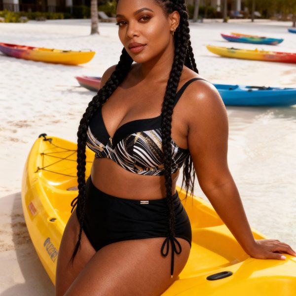 Loren 2 B1 – kostium kąpielowy z miękką miseczką piankową na duży biust (1)