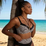 Biustonosz kapielowy kapielowy push up gora bikini LB 009 158 5 1