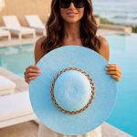 kapelusz baby blue
