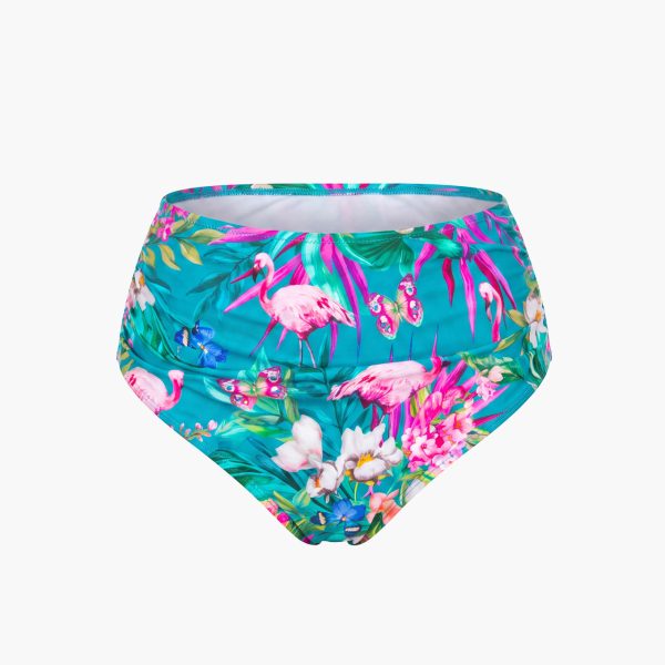 TURKUSOWE bikini w kwiaty greckie hawajskie bikini z wbudowanym push up i wysokim stanem bikini luksusowe kwiatowe kobiece różowe dwuczęścuiowe stroje kąpielowe modne (25)
