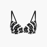 góra bikini dla szerko rozstawionego biustu z push up lavel